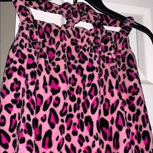 Pink leopard wrap